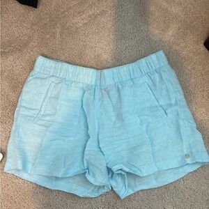 Blue Linen Lilly Pulitzer Shorts